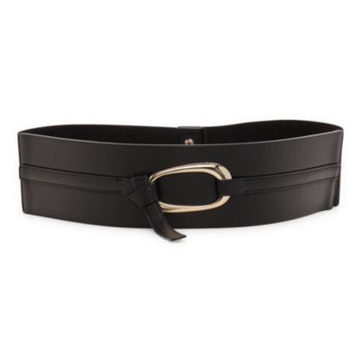 Worthington Oval Buckle Wide Womens Belt