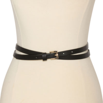 Worthington Skinny Crisscross Womens Belt