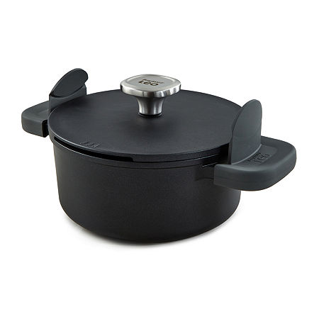 BergHOFF Leo Phantom Ceramic Non-Stick Stockpot, One Size, Black