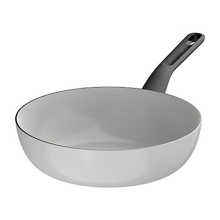 BergHOFF Leo Glints Ceramic Non-Stick 11 Wok, One Size, White