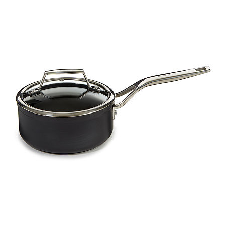 BergHOFF Essential Hard Anodized Ano 6.25 Saucepan, One Size, Black