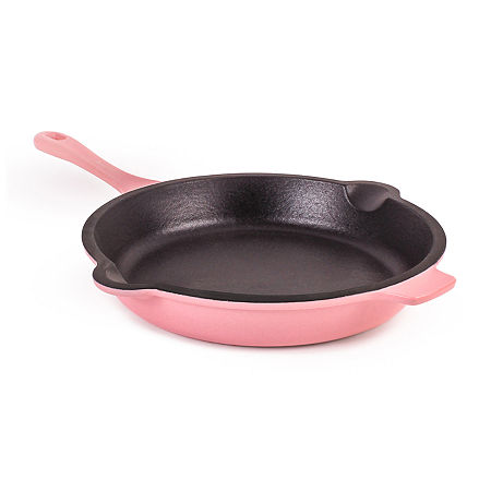 BergHOFF Neo Cast Iron 10 Frying Pan, One Size, Pink