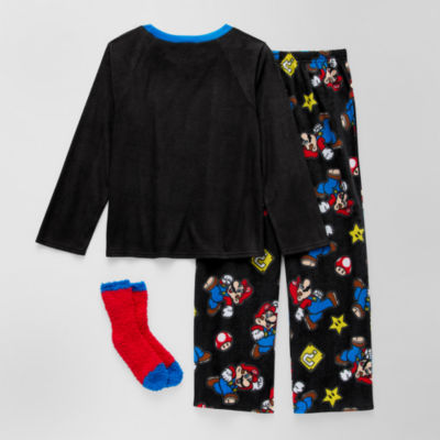 Little & Big Boys 2-pc Super Mario Pajama Set