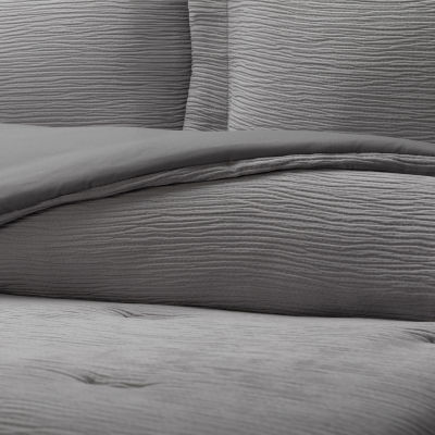 Casual Comfort Textured Cloud Gauze Down Lightweight Comforter Set