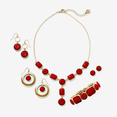 Mixit Gold Tone Womens 17 Inch Y Necklace