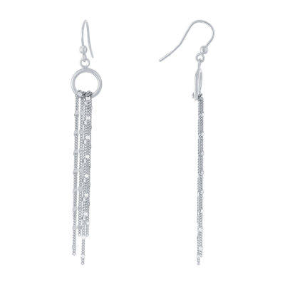 Sterling Silver Drop Earrings - JCPenney