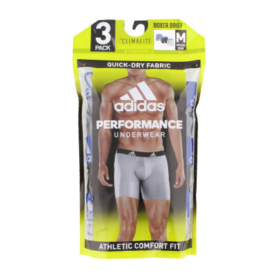 Men's adidas Sport Performance Mesh Graphic 3 Pack Boxer Briefs