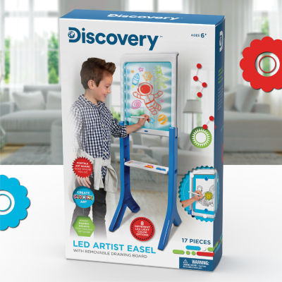 Discovery Kids Toy Floor Standing Light Designer Easel