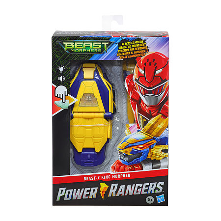 Power Rangers Beast-X King Morpher Power Rangers Action Figure, One Size, Yellow