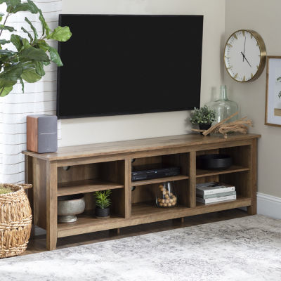 Simple Rustic Wood 70 Inch TV Stand