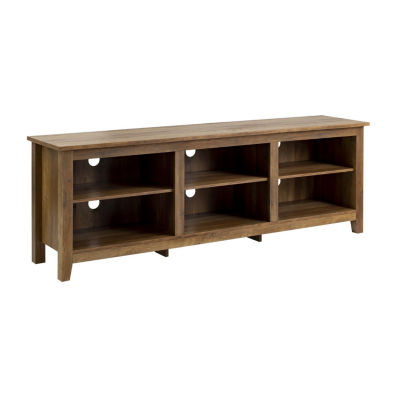 Simple Rustic Wood 70 Inch TV Stand