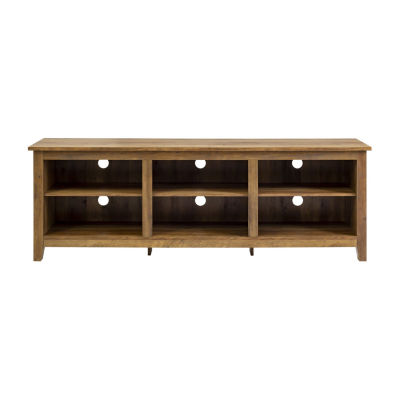 Simple Rustic Wood 70 Inch TV Stand
