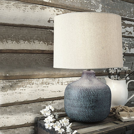 Signature Design By Ashley Malthace Metal Table Lamp, One Size, Multiple Colors