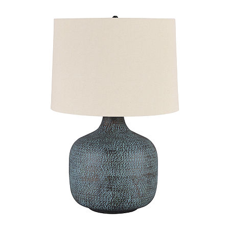 Signature Design By Ashley Malthace Metal Table Lamp, One Size, Multiple Colors