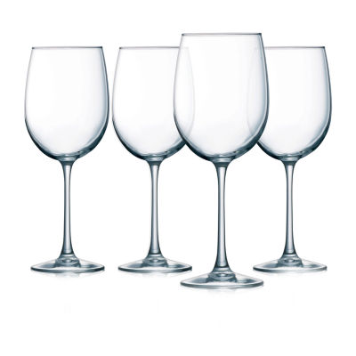 Luminarc Cachet Tulip 4pc. White Wine Glass, Color Clear JCPenney