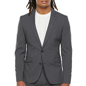 JF J.Ferrar Ultra Comfort Mens Slim Fit Suit Jacket, Color: Charcoal Eoe -  JCPenney