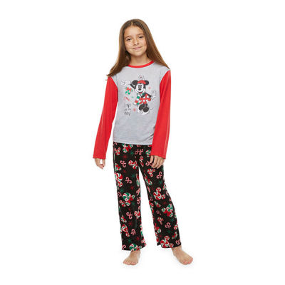 Minnie Mouse Pajamas Big Girls 8 Red PajamaGram Matching Pajamas for Family 