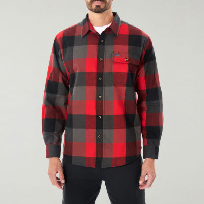 Smiths Workwear Mens Long Sleeve Regular Fit Flannel Shirt