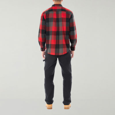 Smiths Workwear Mens Long Sleeve Regular Fit Flannel Shirt