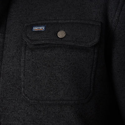 Smiths Workwear Sherpa Lined Sweater Fleece Mens Midweight Shirt Jacket