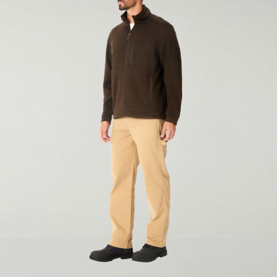 Smiths Workwear Mock Neck Sweater Fleece Mens Fleece Midweight Jacket