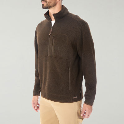 Smiths Workwear Mock Neck Sweater Fleece Mens Fleece Midweight Jacket