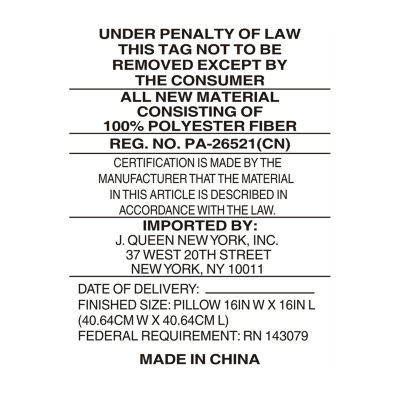 Royal Court Elwood Square Throw Pillow