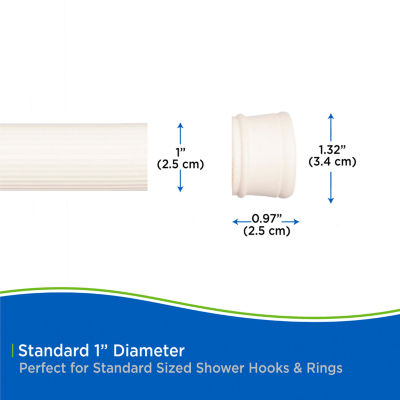 Kenney Adjustable Shower Curtain Rod