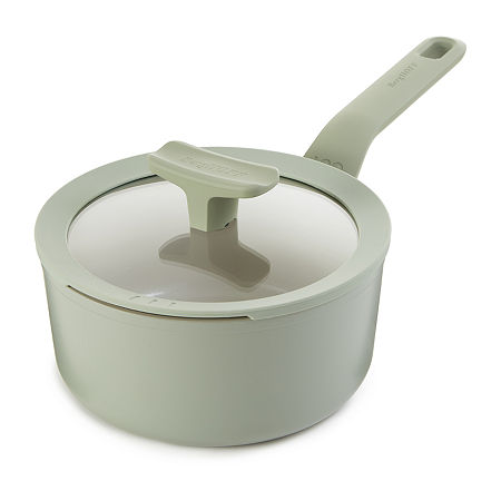 BergHOFF Balance Ceramic 7 Non-Stick Sauce Pan, One Size, Green