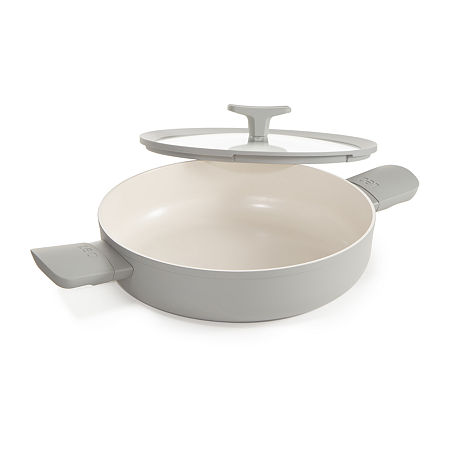 BergHOFF Balance Ceramic 3-qt. Saute Pan With Glass Lid, One Size, Gray