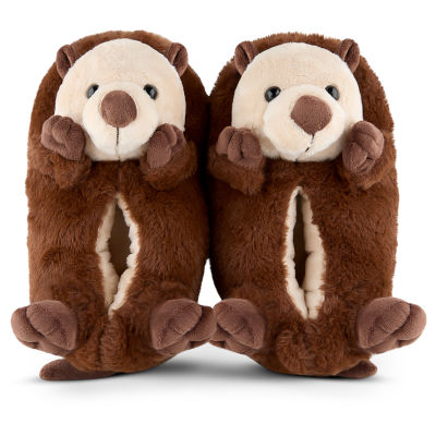 Pink Sky USB Warming Otter Slippers MainPlace Mall