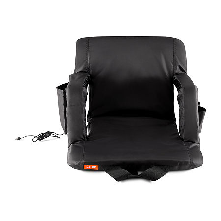 Calor Electric Warming Stadium Seat, One Size, Black