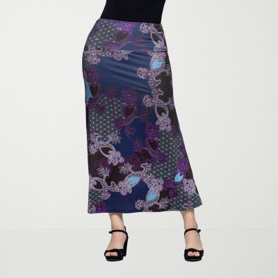 24seven Comfort Apparel Womens Maxi Skirt