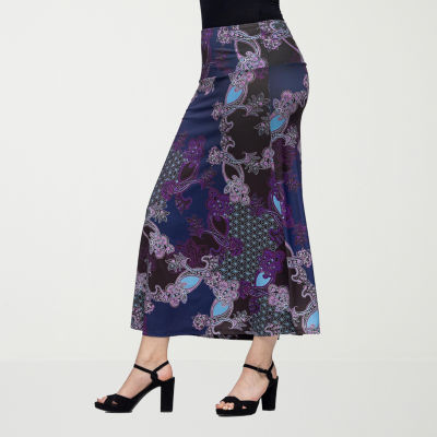 24seven Comfort Apparel Womens Maxi Skirt