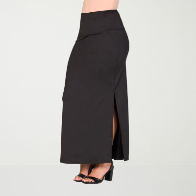 24seven Comfort Apparel Womens Maxi Skirt