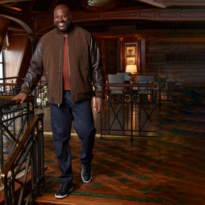 Shaquille O'Neal XLG Big and Tall Mens Relaxed Fit Jean