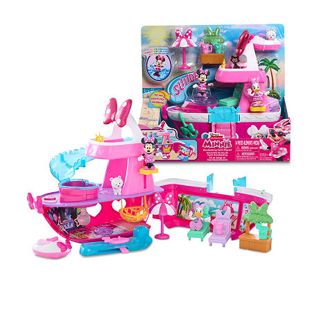 Disney Collection Minnie Mouse Bowdazzling Yacht Toy Playset, One Size