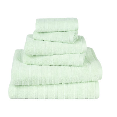 Trident 100% Cotton Soft And Absorbent 6-pc. Quick Dry Bath Towel Set