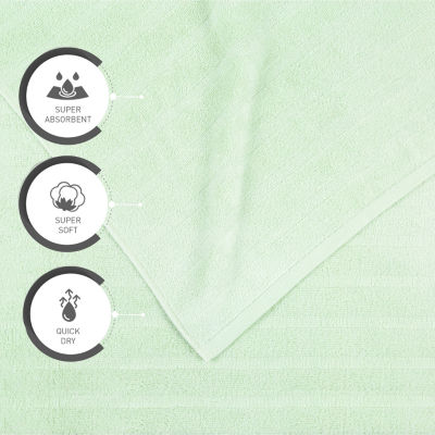 Trident 100% Cotton Soft And Absorbent 6-pc. Quick Dry Bath Towel Set