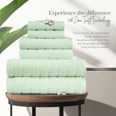 Trident 100% Cotton Soft And Absorbent 6-pc. Quick Dry Bath Towel Set