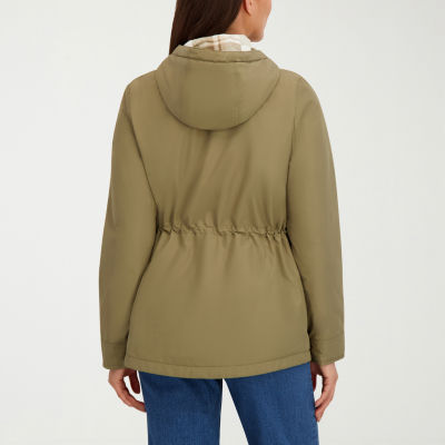 Hfx Womens Water Resistant Midweight Raincoat