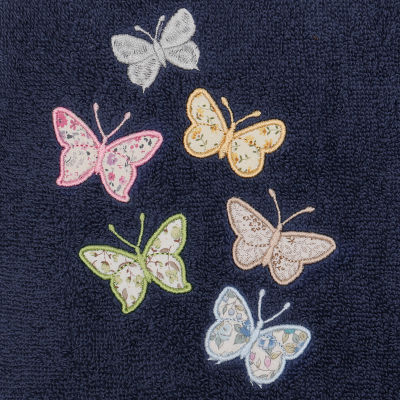 Linum Home Textiles Mariposa Embellished 3-pc. Bath Towel Set