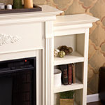 Killian Electric Fireplace with Bookcases