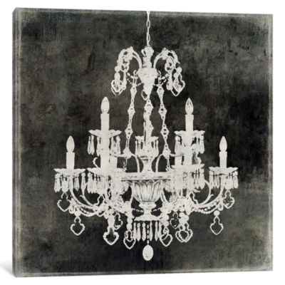 Chandelier II by Oliver Jeffries Canvas Print