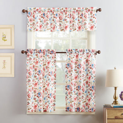 Mackintosh Dora 3-pc. Rod Pocket Kitchen Curtain Window Set