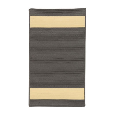 Colonial Mills Tanglewood Striped Braided Reversible Indoor Outdoor Rectangular Accent Rug