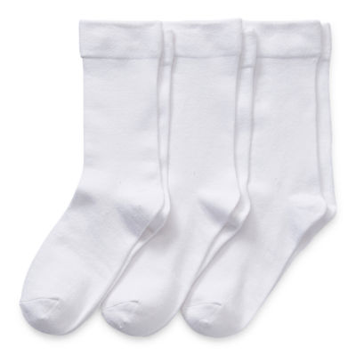 Mixit Womens 3 Pair Crew Socks
