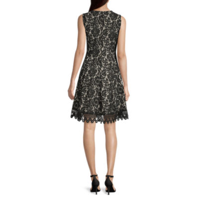 Donna Ricco Fit and Flare Dress