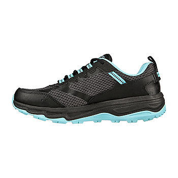 Go Run Trail Altitude Womens Running Shoes, Color: Black Aqua - JCPenney