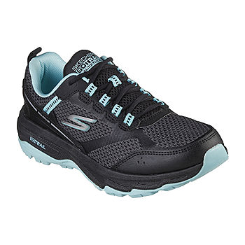 Skechers Go Trail Altitude Womens Running Shoes, Black Aqua - JCPenney
